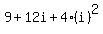 9%2B12i%2B4%28i%29%5E2