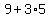 9%2B3%2A5