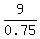 9%2F0.75
