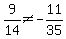 9%2F14%3C%3E-11%2F35