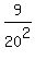 9%2F20%5E2