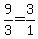 9%2F3=3%2F1