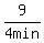 9%2F4+min