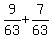 9%2F63+%2B+7%2F63