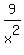 9%2Fx%5E2+