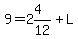 9=2%264%2F12%2BL