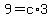 9=c%2A3