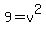 9=v%5E2