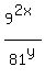 9%5E%282x%29%2F81%5Ey