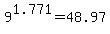 9%5E1.771=48.97