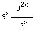 9%5Ex=3%5E%282x%29%2F3%5Ex