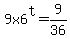 9+x+6%5Et=9%2F36