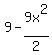 9-9x%5E2%2F2