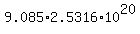 9.085%2A2.5316%2A10%5E20