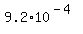 9.2+%2A+10%5E%28-4%29