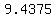 9.4375