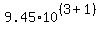9.45%2A10+%5E%28%283%2B1%29+%29+