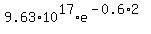 9.63%2A10%5E17%2Ae%5E%28-0.6%2A2%29