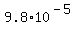 9.8%2A10%5E%28-5%29