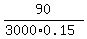 90%2F%283000%2A0.15%29