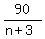 90%2F%28n%2B3%29