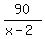 90%2F%28x-2%29