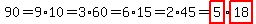 90=9%2A10=3%2A60=6%2A15=2%2A45=highlight%285%29%2Ahighlight%2818%29
