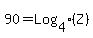 90+=+Log%5B4%5D%28Z%29