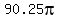 90.25pi