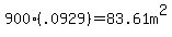 900%28.0929%29=83.61m%5E2