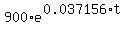900%2Ae%5E%280.037156%2At%29