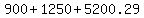 900%2B1250%2B5200.29