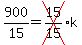 900%2F15=cross%2815%2F15%29k