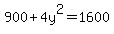 900+%2B+4y%5E2+=+1600