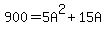 900+=+5A%5E2+%2B+15A