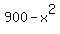 900-x%5E2