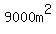 9000+m%5E2