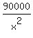 90000%2Fx%5E2