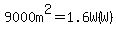 9000m%5E2=1.6W%28W%29