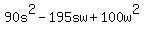 90s%5E2-195sw%2B100w%5E2