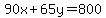 90x%2B65y=800