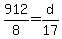 912%2F8=d%2F17