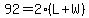 92=2%28L%2BW%29