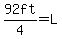 92ft%2F4=L