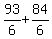 93%2F6+%2B+84%2F6