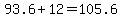93.6%2B12=105.6