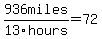 936miles%2F13hours=72