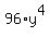 96%2Ay%5E4