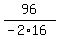 96%2F%28-2%2A16%29