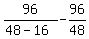96%2F%2848-16%29-96%2F48